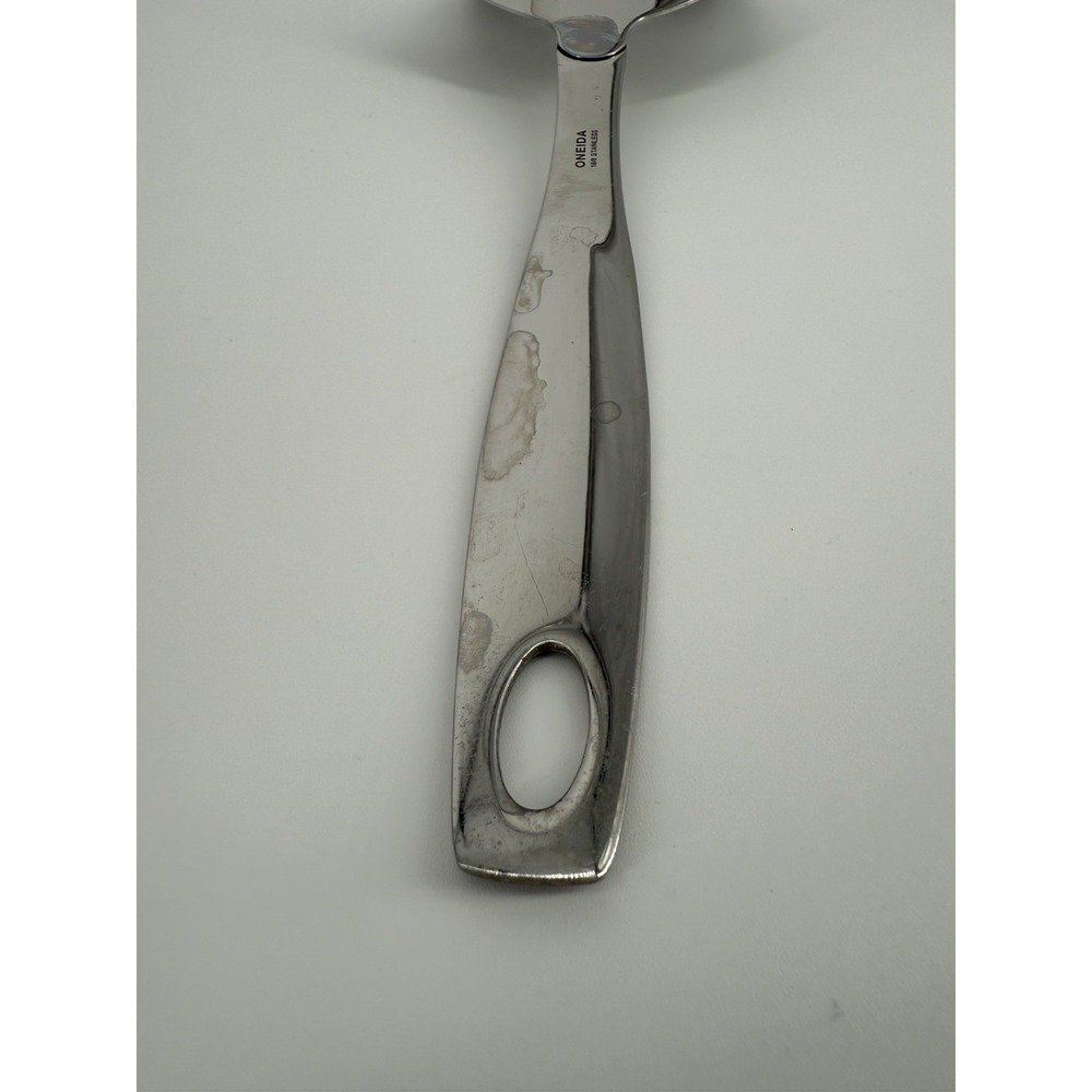 Oneida 18/8 Stainless Steel Slotted Spatula Turner 10 Inch Kitchen Utensil - Picture 5 of 10